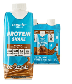 High Protein Chocolate Shake, 30g Protein, Meal Replacement, Ready to Drink, 11 fl oz, 4 Pack