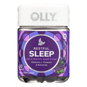 Olly - Supp Restful Sleep Blkbry - 1 Each - 50 Ct